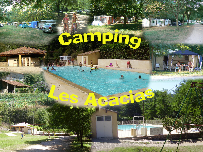 Campingplatz Les Acacias Uzer